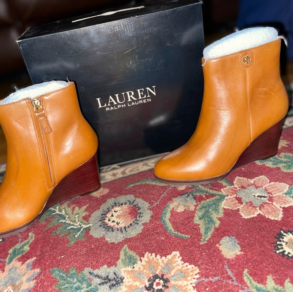 Women Lauren Ralph Lauren's Shaley booties